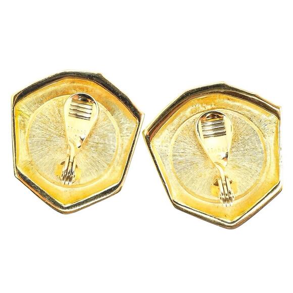 Lot Vintage To Now Jewelry Faux Tortoiseshell Goldtone Earthy Green Incl Signed - Picture 10 of 10